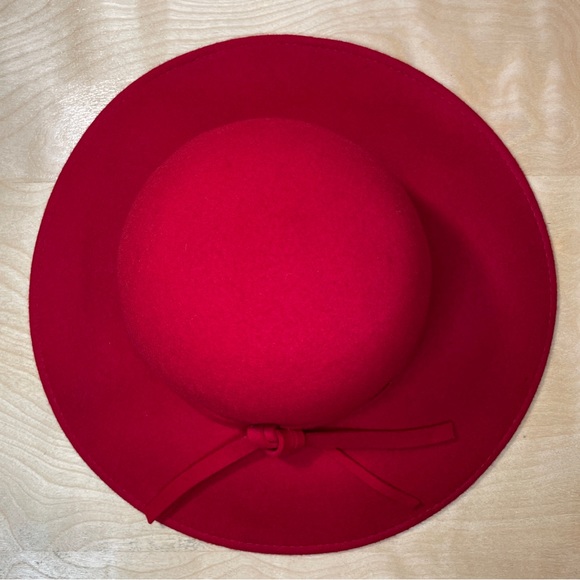 Something Special LA Wool Felt Hat - Red - Picture 7 of 14